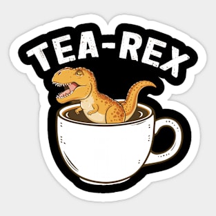 Tea-Rex Sticker